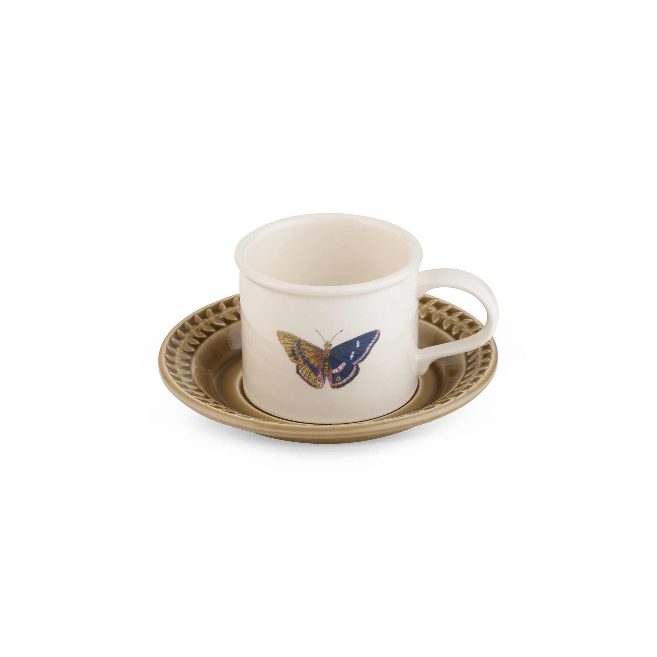 Botanic Garden Papilio Cup & Saucer, Moss image number null